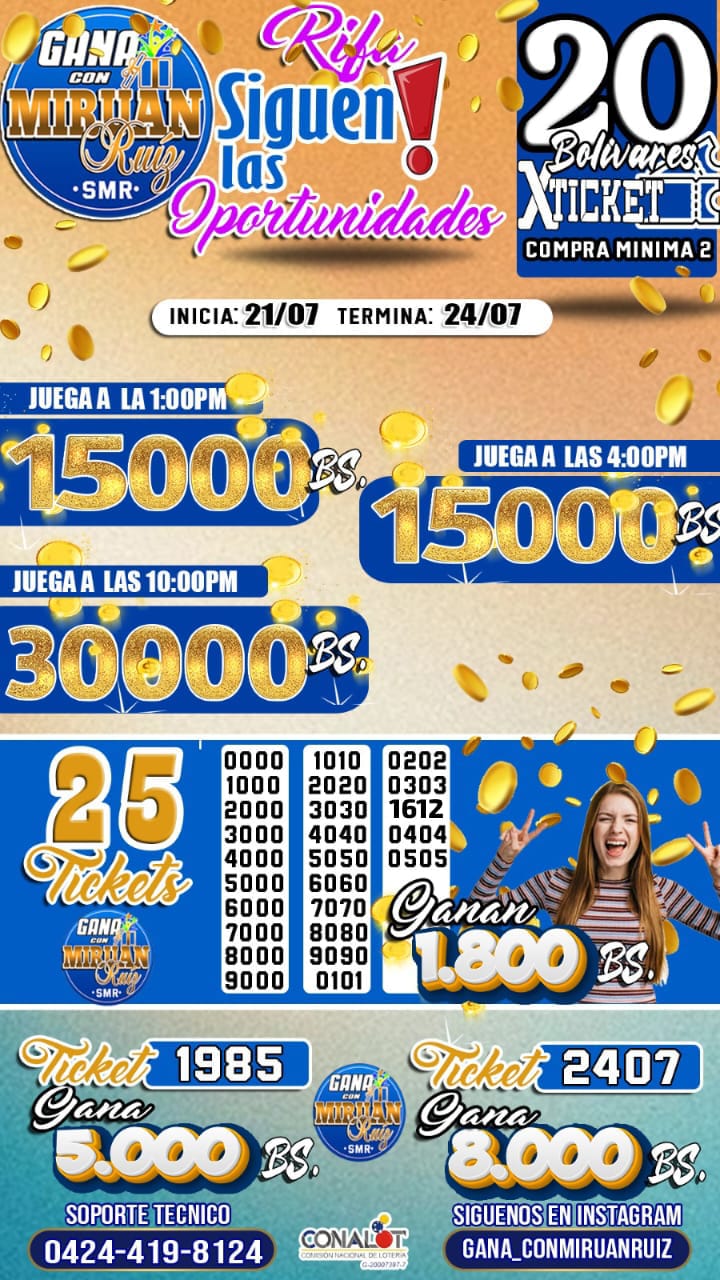 Siguen las oportunidades 🎊