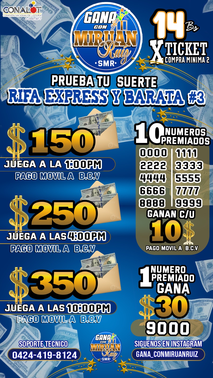 Rifa express y barata #3