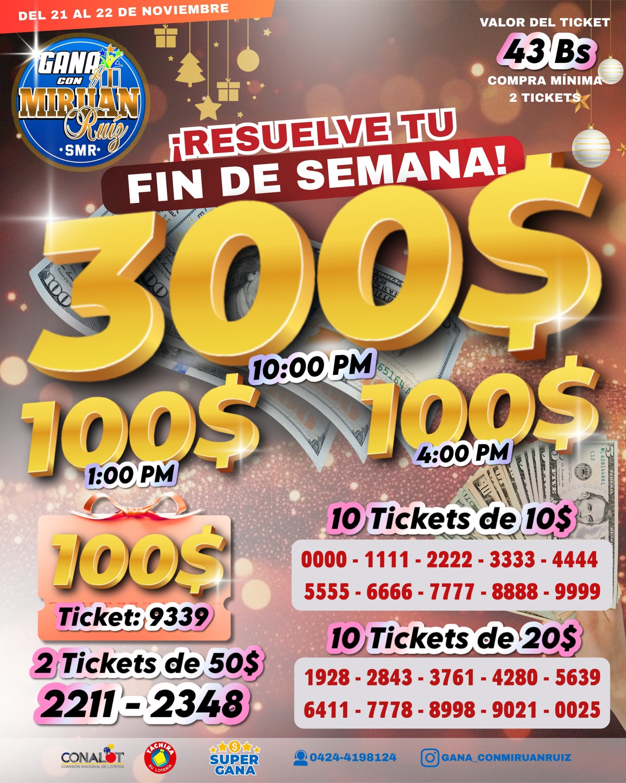 ¡ Resuelve tu fin de semana !