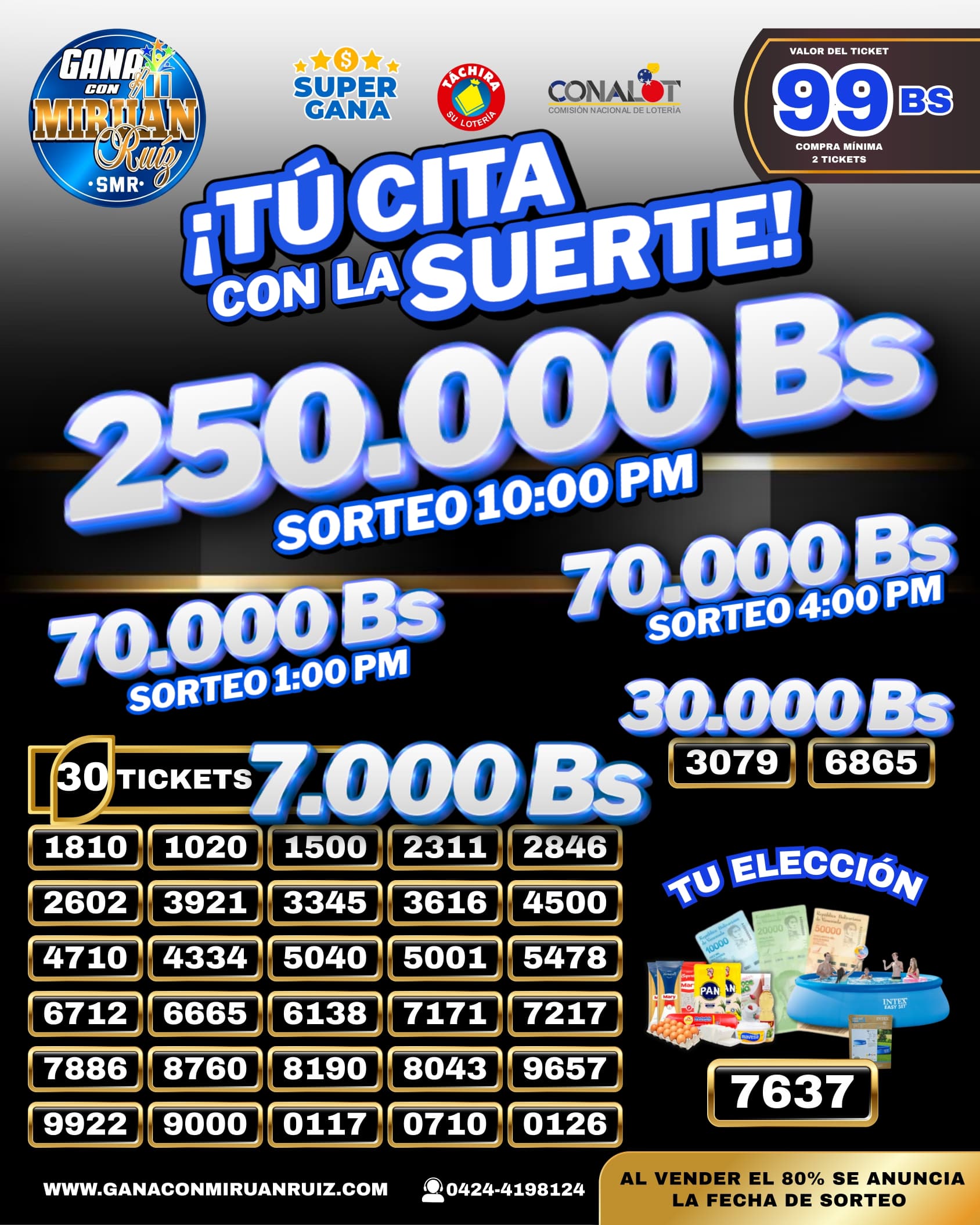 ¡Tu cita con la suerte!