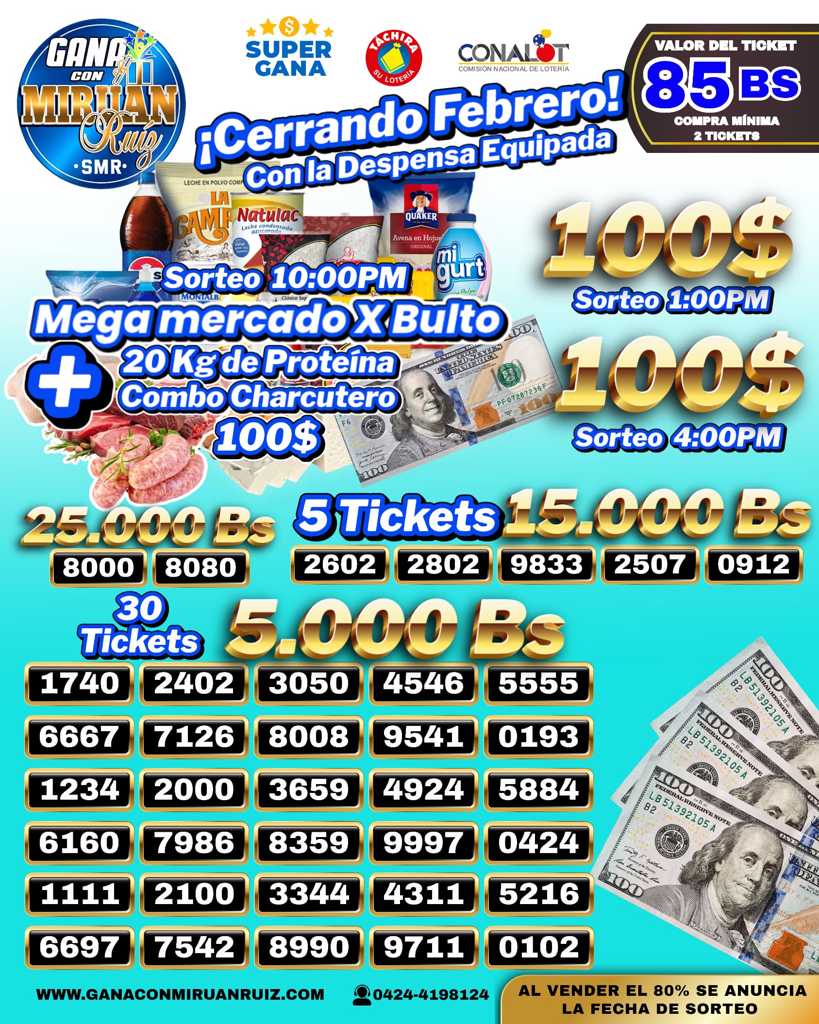 ¡ Cerrando Febrero ! Con la despensa Equipada ✌️